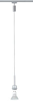 Paulmann URail Schienensystem DecoSystems LED Pendel Blanko 1x3,5W GZ10 230V Chrom matt Metall
