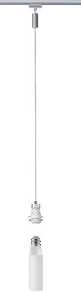 Paulmann URail Schienensystem 2Easy LED Pendulum 1x5,5W E27 Chrom matt 230V Metall