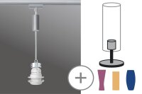 Paulmann URail Schienensystem 2Easy LED Pendulum 1x5,5W E27 Chrom matt 230V Metall