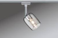 Paulmann URail Schienensystem Spot Blossom max. 1x25W G9 Chrom matt/Rauchglas 230V Metall/Glas