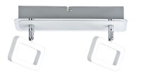 Paulmann Spotlight Frame 2x4,5W Weiß matt/Chrom...