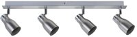 Paulmann Spotlight Meli max 4x10W GU10 Nickel satiniert 230V Metall