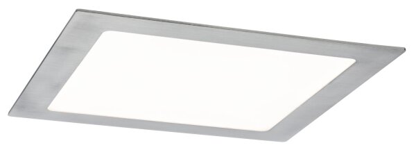 Paulmann Premium Einbauleuchten Set Panel eckig LED 1x14W 2700K 16VA 230V/350mA 220mm Eisen geb