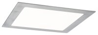 Paulmann Premium Einbauleuchten Set Panel eckig LED 1x14W...