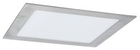 Paulmann Premium Einbauleuchten Set Panel eckig LED 1x14W 2700K 16VA 230V/350mA 220mm Eisen geb