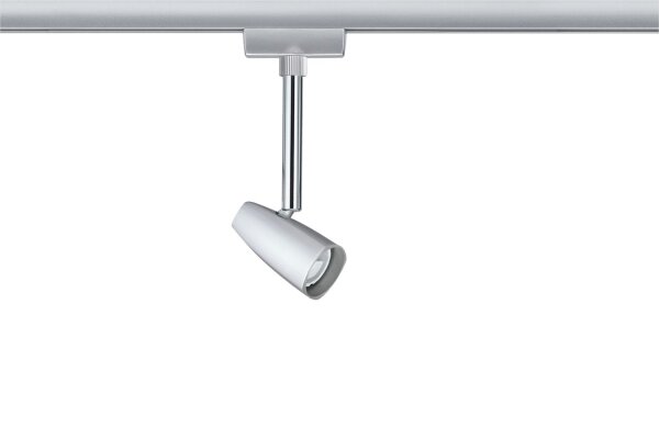 Paulmann URail Spot Barelli max 1x10W GU10 Chrom matt/Chrom 230V Metall