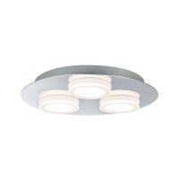 Paulmann WallCeiling Doradus IP23 LED 3x4,7W 250mm Chrom 230V Metall/Kunststoff