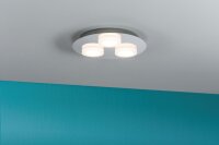 Paulmann WallCeiling Doradus IP23 LED 3x4,7W 250mm Chrom 230V Metall/Kunststoff