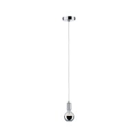 Paulmann Pendelleuchte IP44 max 20W E27 Chrom 230V Metall