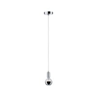 Paulmann Pendelleuchte IP44 max 20W E27 Chrom 230V Metall
