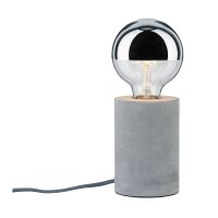 Paulmann Neordic Mik Tischleuchte rund max.1x20W E27 Grau...