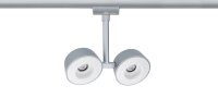 Paulmann URail Schienensystems Spot Pellet 1x4W Weiß/Chrom matt 230V dimmbar Metall/Kunststoff