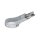 Paulmann URail Schienensystem LED Endkappe 1x5,8W Chrom matt 230V Metall dimmbar