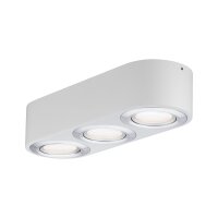 Paulmann WallCeiling Argun LED 3x4,8W Weiß Alu...