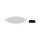 Paulmann Einbauleuchten Set Panel Areo rund dimmbar IP44 1x12W 3000K 230V 180mm Weiß matt/Kunststoff
