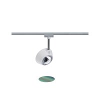 Paulmann URail Spot Sabik 1x13W Chrom matt/Weiss 230V Metall/Kunststoff dimmbar