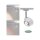 Paulmann URail Spot Sabik 1x13W Chrom matt/Weiss 230V Metall/Kunststoff dimmbar