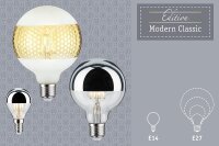 LED AGL Kopfspiegel 600 lumen E27 2700K 6,5W 230V silber