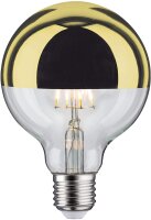LED G95 Kopfspiegel 600 lumen E27 2700K 6,5W 230V gold dim