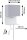 WallCeiling Merani WL LED max 1x40W/2,5W E27 Grau/Weiß 230V Stoff/Metall