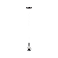 Modern Classic Edition Standard 230V LED Globe Kopfspiegel E27 G95  600lm 6,5W 2700K dimmbar Kopfspiegel Silber