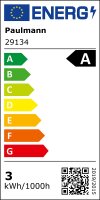 Eco-Line Filament 230V LED Tropfen E14 3er-Set 100mm 3x525lm 3x2,5W 3000K  Klar
