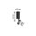 Neordic Wand-/Deckenleuchte Runa   GU10   230V max. 20W dimmbar Schwarz, Anthrazit