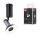Neordic Wand-/Deckenleuchte Runa   GU10   230V max. 20W dimmbar Schwarz, Anthrazit