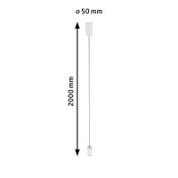 Neordic Pendelleuchte Runa   GU10   max. 20W Weiß, Grau dimmbar