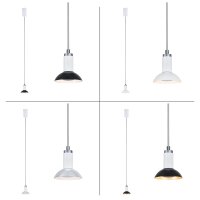 Neordic Pendelleuchte Runa   GU10   max. 20W Weiß, Grau dimmbar