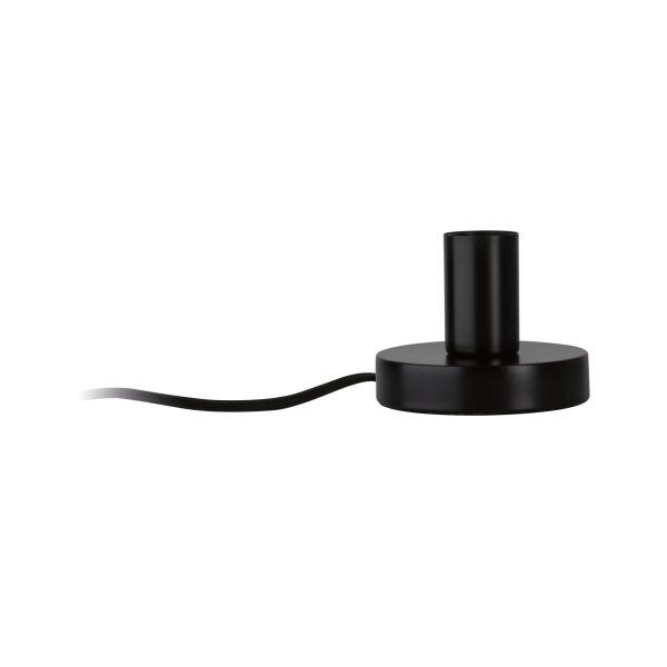 Neordic Tischleuchte Haldor E27   max. 60W Schwarz Metall