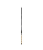 Neordic Pendelleuchte Eldar inkl. Stecker   E27   max. 20W Grau, Nickel dimmbar Metall