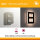 Solar LED Hausnummernleuchte inkl. wechselbarer Akku Nummer 8 IP44 3000K 6lm Schwarz