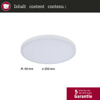 LED Panel Velora  rund 300mm  13W 1250lm 3000K Weiß