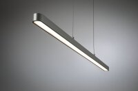LED Pendelleuchte Smart Home Bluetooth Lento   Tunable White 1800lm 43W Chrom matt dimmbar