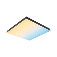 LED Panel Velora Rainbow dynamicRGBW   eckig 450x450mm  19W 1690lm RGB+ Schwarz dimmbar