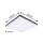 LED Panel Velora Rainbow dynamicRGBW   eckig 450x450mm  19W 1690lm RGB+ Schwarz dimmbar
