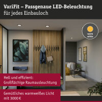 VariFit LED Einbaupanel Areo IP44 rund 175mm  13W 1300lm...