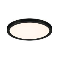 VariFit LED Einbaupanel Areo IP44 rund 175mm  13W 1300lm 3000K Schwarz