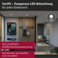 VariFit LED Einbaupanel Areo IP44 rund 175mm  13W 1300lm...