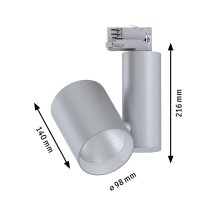 ProRail3 LED Schienenspot Zeuz  15°  2860lm 33W 3000K...