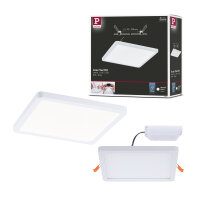 VariFit LED Einbaupanel Areo IP44 eckig 175x175mm  13W 1200lm 4000K Weiß
