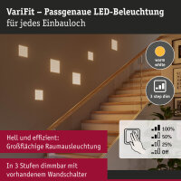 VariFit LED Einbaupanel 3-Step-Dim Areo IP44 eckig...