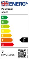 LED Modul Einbauleuchte 3-Step-Dim Nova Coin    rund 51mm  Coin 6W 530lm 230V dimmbar 4000K Satin