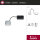 LED Modul Einbauleuchte 3-Step-Dim Nova Coin    rund 51mm  Coin 6W 530lm 230V dimmbar 4000K Satin
