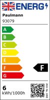 LED Modul Einbauleuchte Nova Plus Coin    rund 50mm  Coin 6W 530lm 230V dimmbar 4000K Satin
