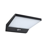 Solar LED Außenwandleuchte Ronas Bewegungsmelder  IP44 3000K 320lm Dunkelgrau