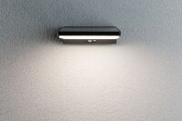 Solar LED Außenwandleuchte Ronas Bewegungsmelder  IP44 3000K 320lm Dunkelgrau