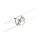 CorDuo Seilsystem Cardan Einzelspot GU5,3  max. 10W   12V Chrom matt
