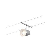 CorDuo Seilsystem Cone Einzelspot GU5,3  max.10W 12V Chrom matt, Chrom